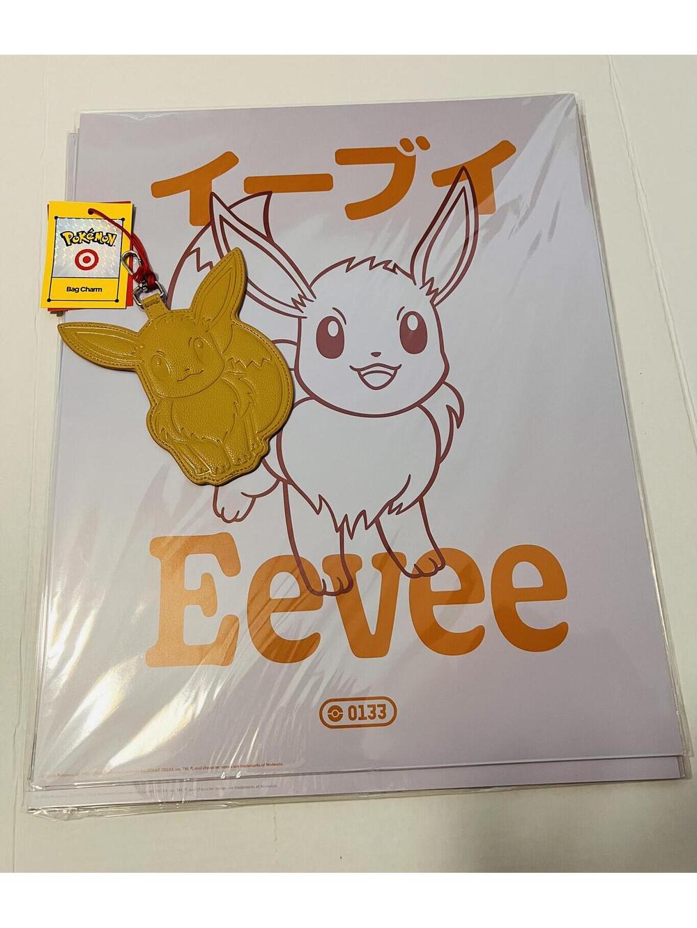 Pokémon x Target Eevee Poster (New Sealed), NWT, 30th Anniversary PKC